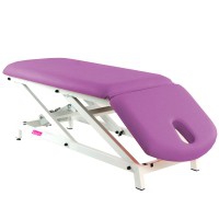 Kinefis Opportunity electric stretcher: two-section structure with negative reclining backrest Kinefis Opportunity electric stretcher: two-section structure with negative reclining backrest